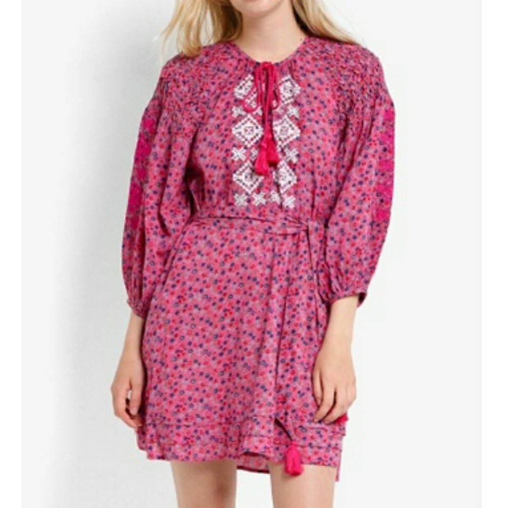 Topshop embroidered dress - Picture 3 of 8